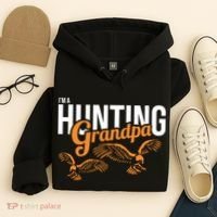 I'm a Hunting Grandpa Hoodie thumb 4