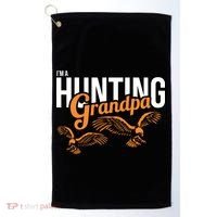 I'm a Hunting Grandpa Golf Towel thumb 0