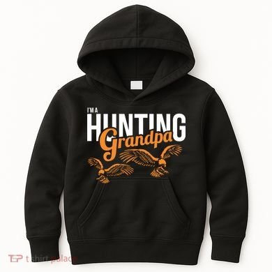I'm a Hunting Grandpa Kids Hoodie