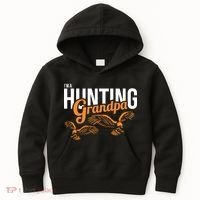 I'm a Hunting Grandpa Kids Hoodie thumb 0