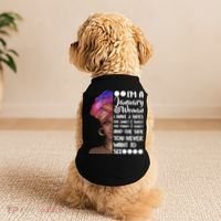 I'm A January Woman Cute Birthday Doggie Tank thumb 2