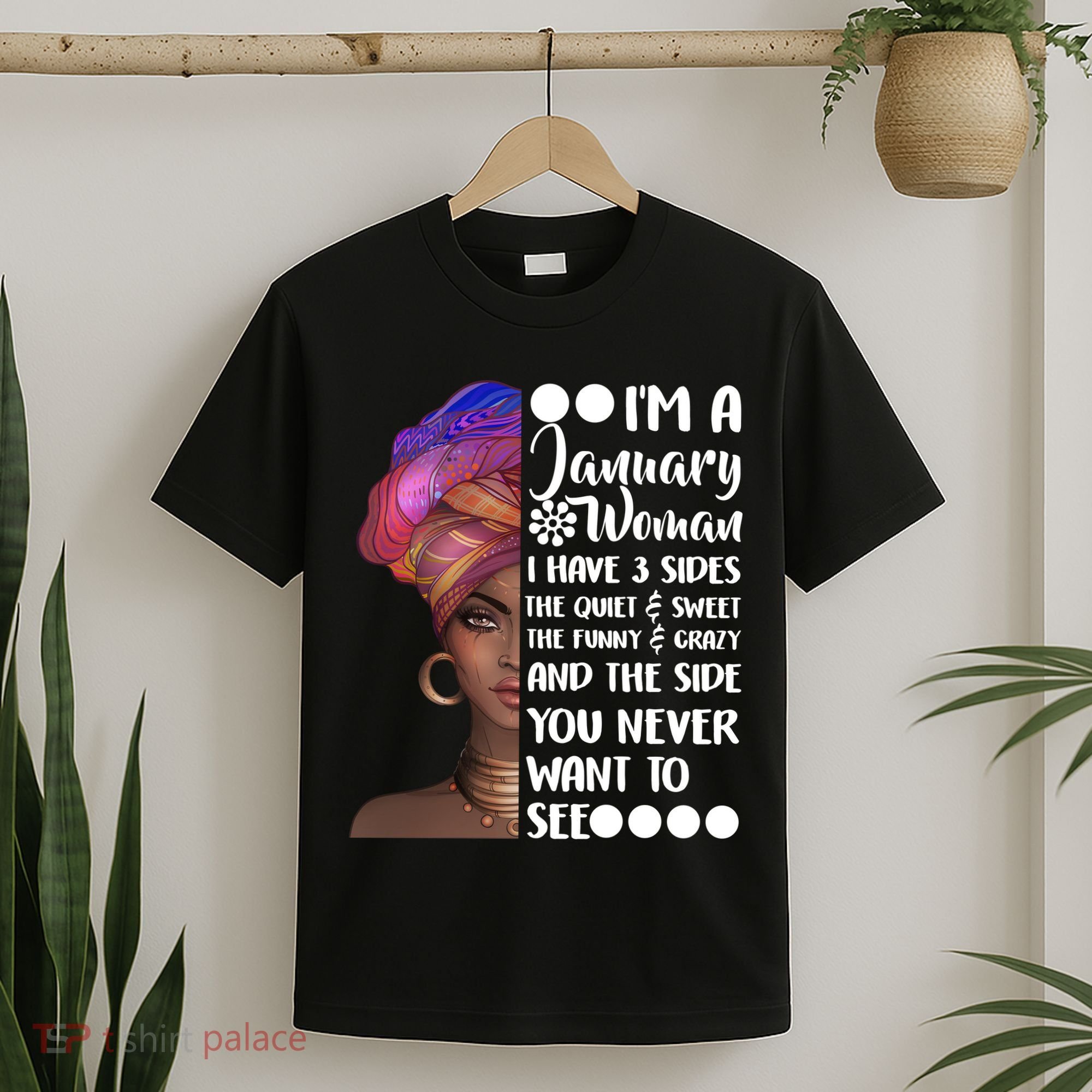 I'm A January Woman Cute Birthday T-Shirt