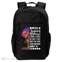 I'm A January Woman Cute Birthday Backpack thumb 0