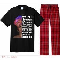 I'm A January Woman Cute Birthday Pajama Set thumb 0