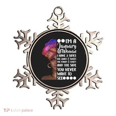 I'm A January Woman Cute Birthday Ornament