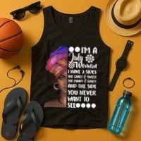 I'm A July Woman Cute Birthday Tank Top thumb 4