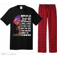 I'm a June Woman Cute Birthday Pajama Set thumb 0