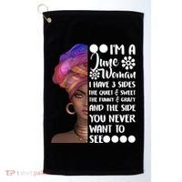 I'm a June Woman Cute Birthday Golf Towel thumb 0