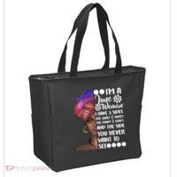 I'm a June Woman Cute Birthday Tote Bag thumb 2