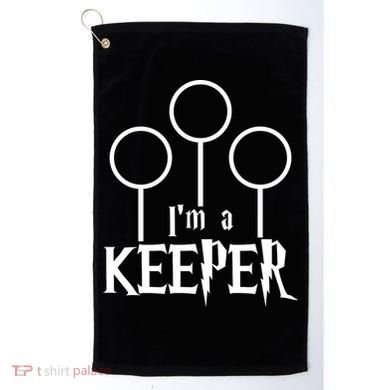 I'm A Keeper Golf Towel