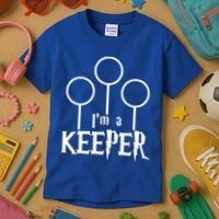 I'm A Keeper Kids T-Shirt thumb 3