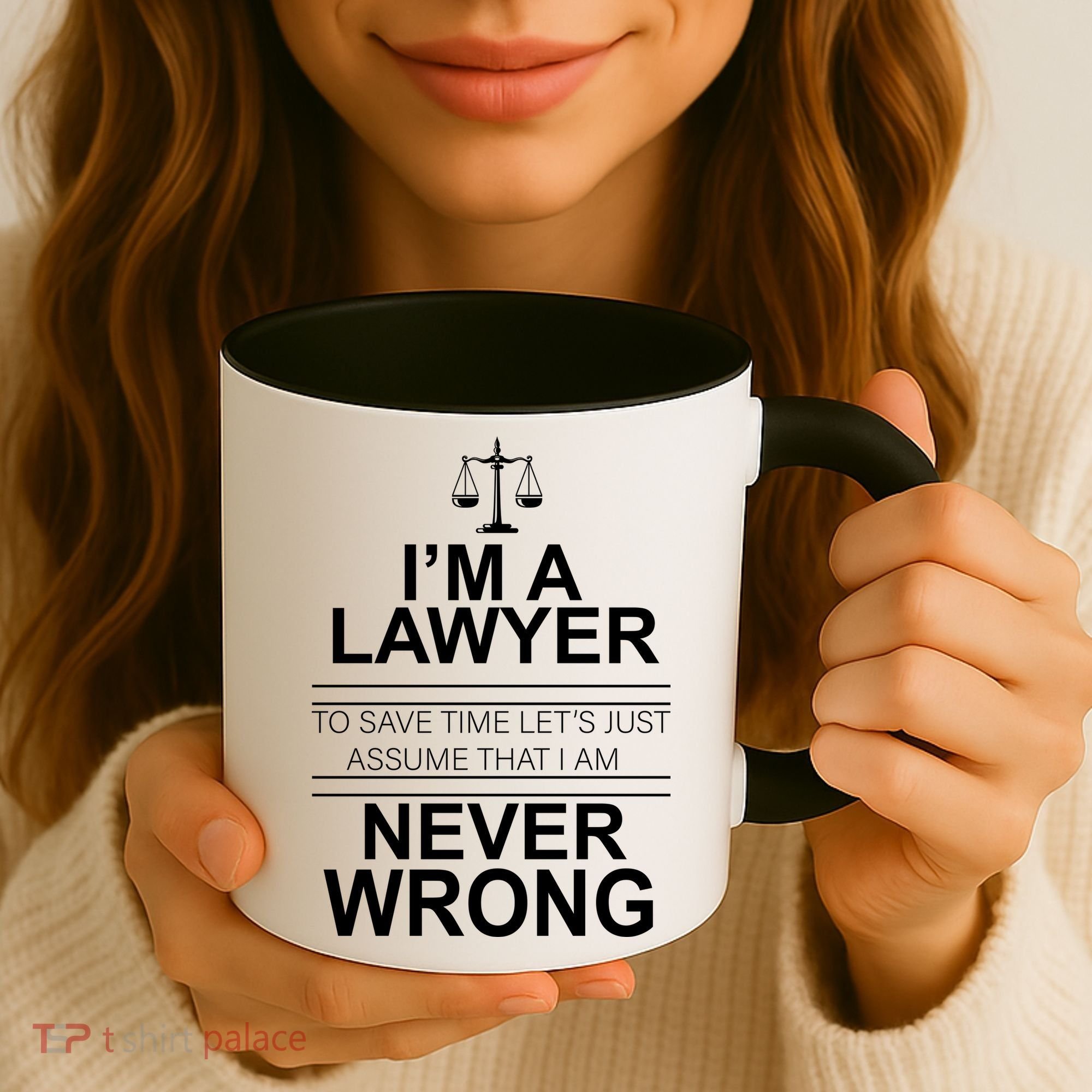 I'm a Lawyer Let's Assume I'm Never Wrong Coffee Mug