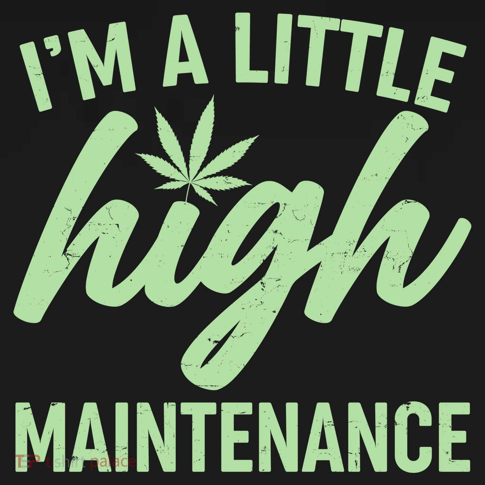 I'm A Little High Maintenance Kids Sweatshirt