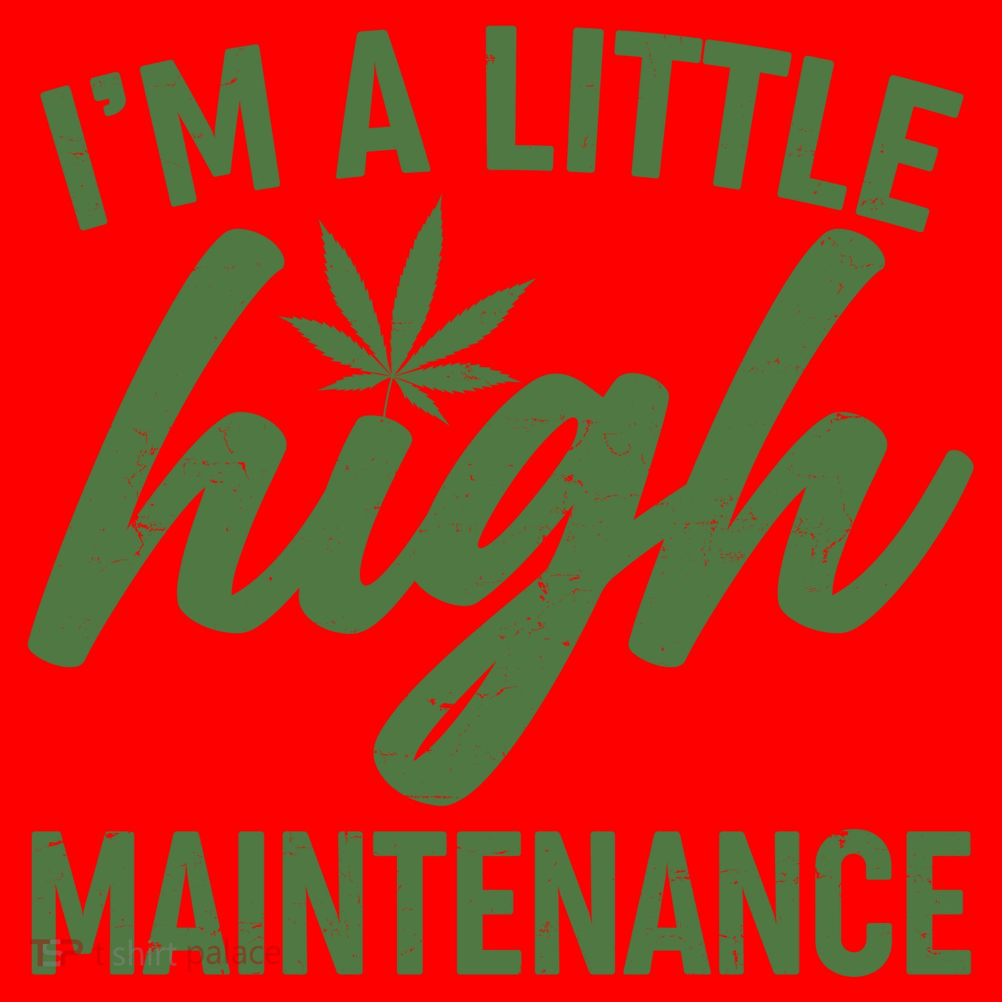 I'm A Little High Maintenance Santa Hat