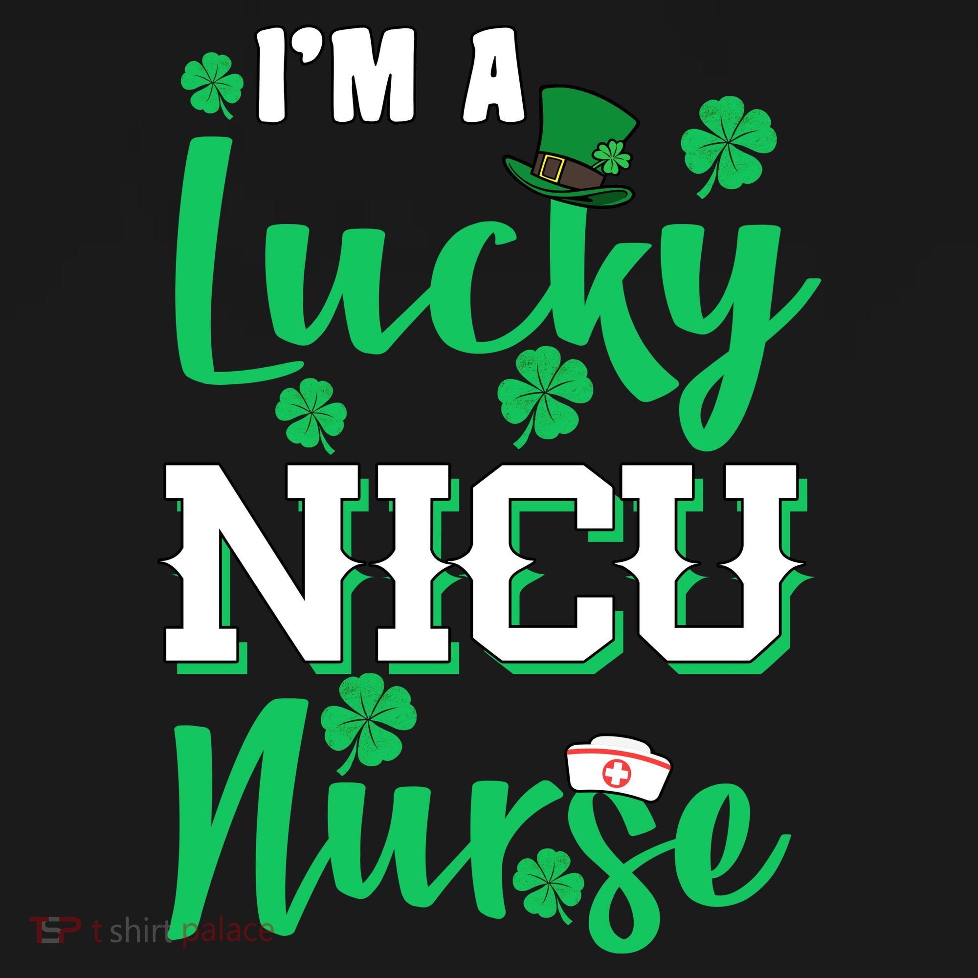I'm A Lucky Nicu Nurse St Patrick's Day Hoodie