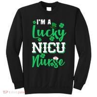 I'm A Lucky Nicu Nurse St Patrick's Day Sweatshirt thumb 0