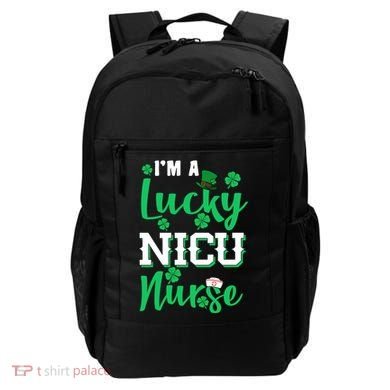 I'm A Lucky Nicu Nurse St Patrick's Day Backpack