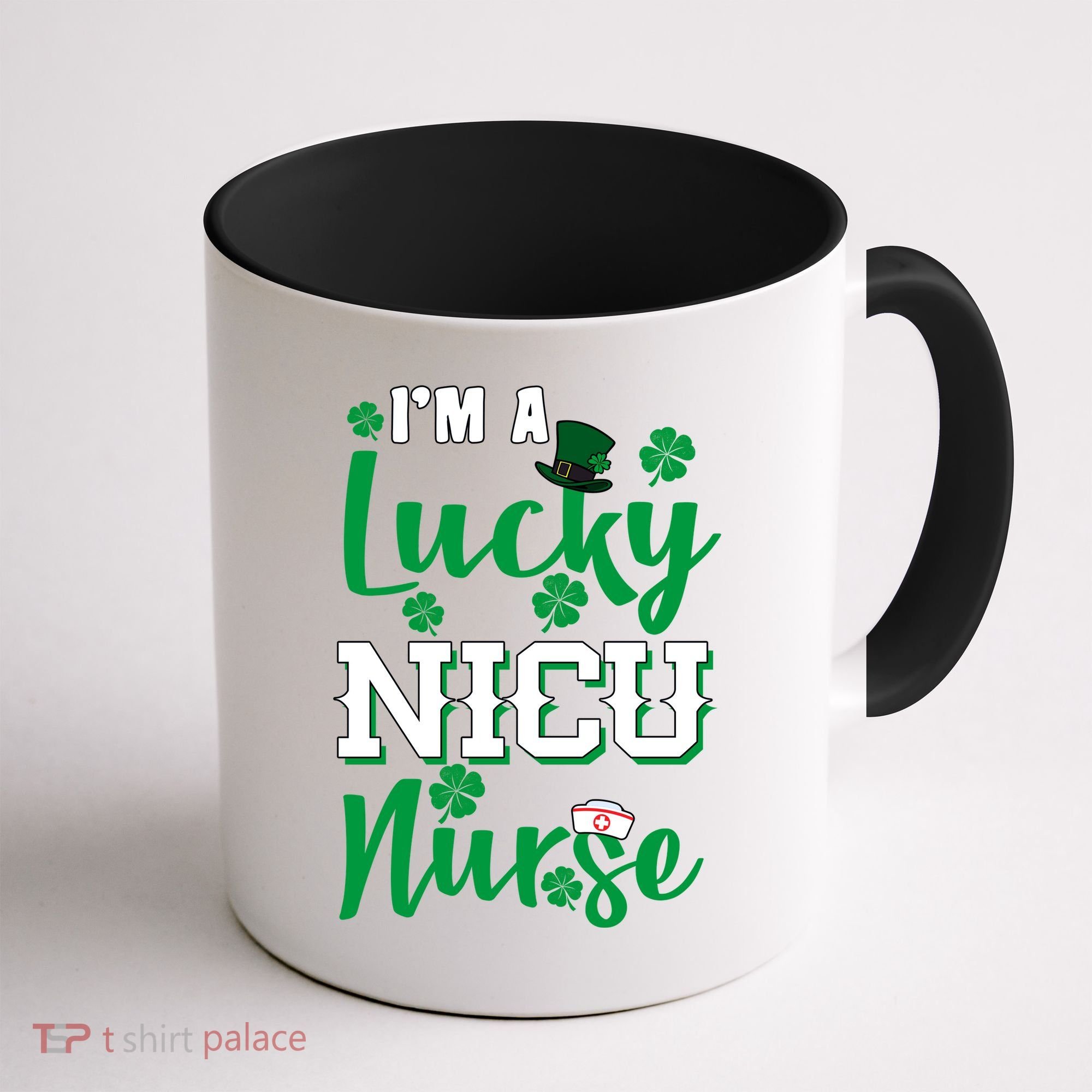 I'm A Lucky Nicu Nurse St Patrick's Day Coffee Mug