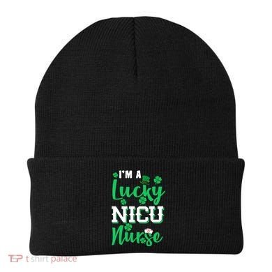I'm A Lucky Nicu Nurse St Patrick's Day Beanie