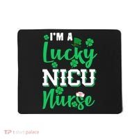 I'm A Lucky Nicu Nurse St Patrick's Day Mousepad thumb 0