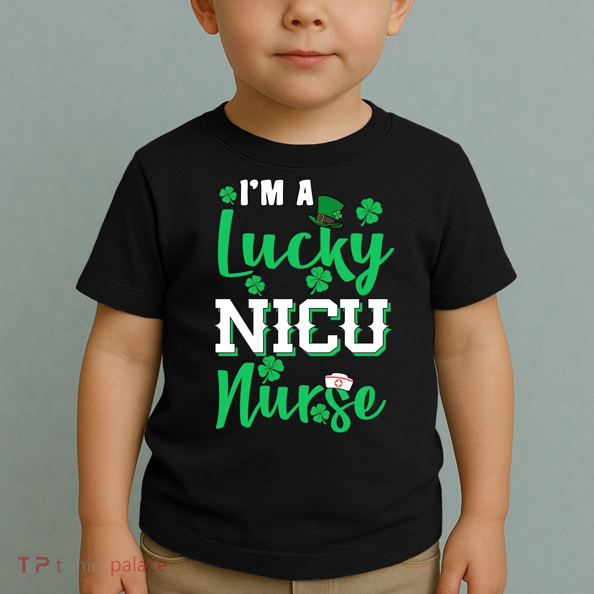 I'm A Lucky Nicu Nurse St Patrick's Day Toddler T-Shirt