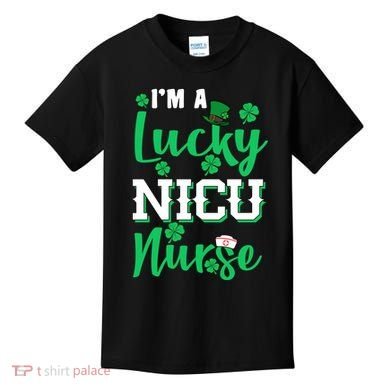 I'm A Lucky Nicu Nurse St Patrick's Day Kids T-Shirt