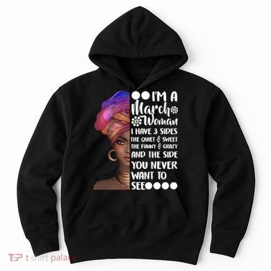 I'm A March Woman Cute Birthday Hoodie