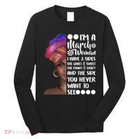 I'm A March Woman Cute Birthday Long Sleeve Shirt thumb 0