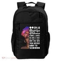 I'm A March Woman Cute Birthday Backpack thumb 0