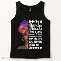 I'm A March Woman Cute Birthday Tank Top thumb 2