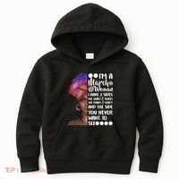 I'm A March Woman Cute Birthday Kids Hoodie thumb 0