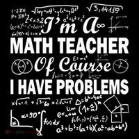 I'm A Math Teacher Of Course I Have Problems Backpack thumb 2