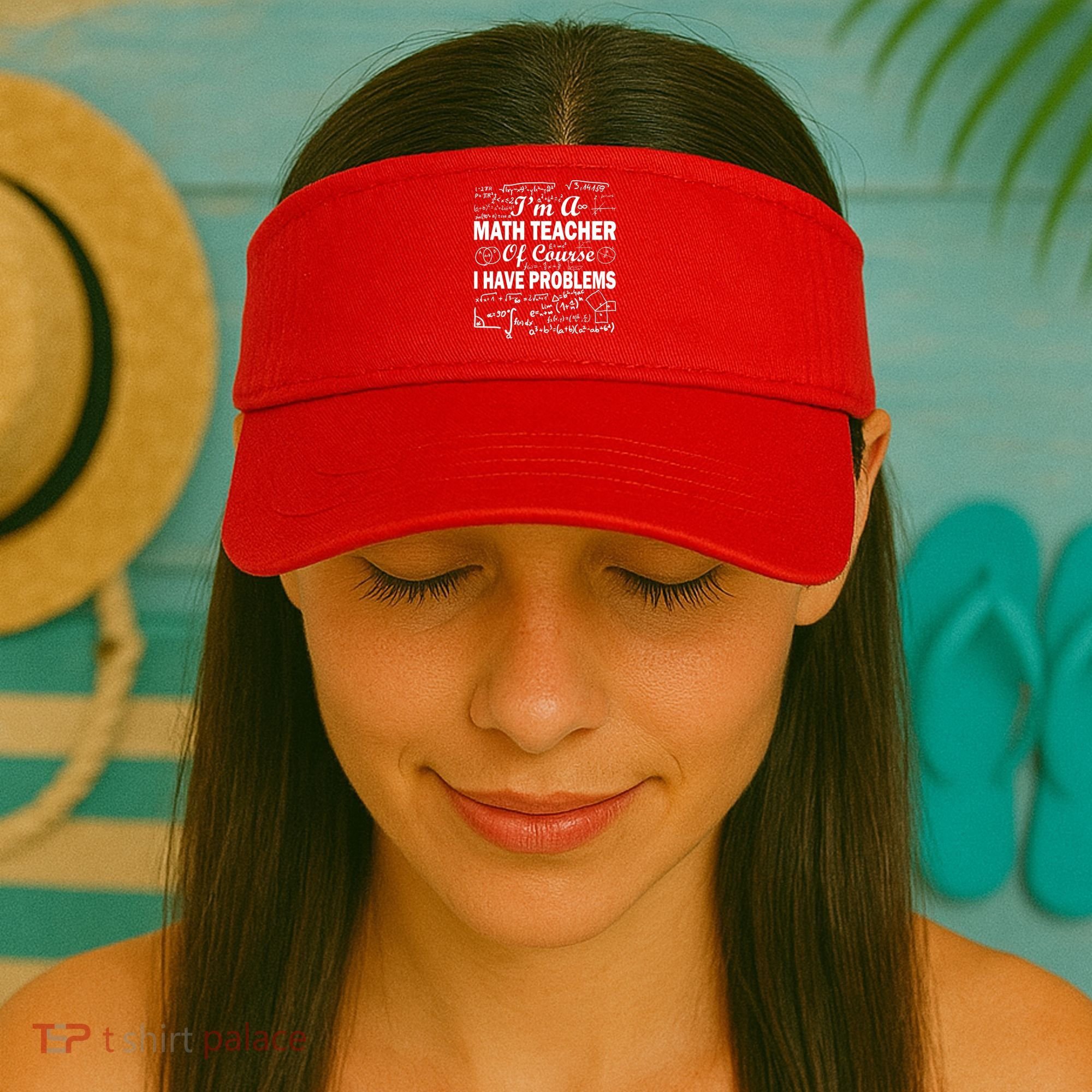 I'm A Math Teacher Of Course I Have Problems Visor