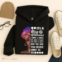 I'm A May Woman Cute Birthday Hoodie thumb 4