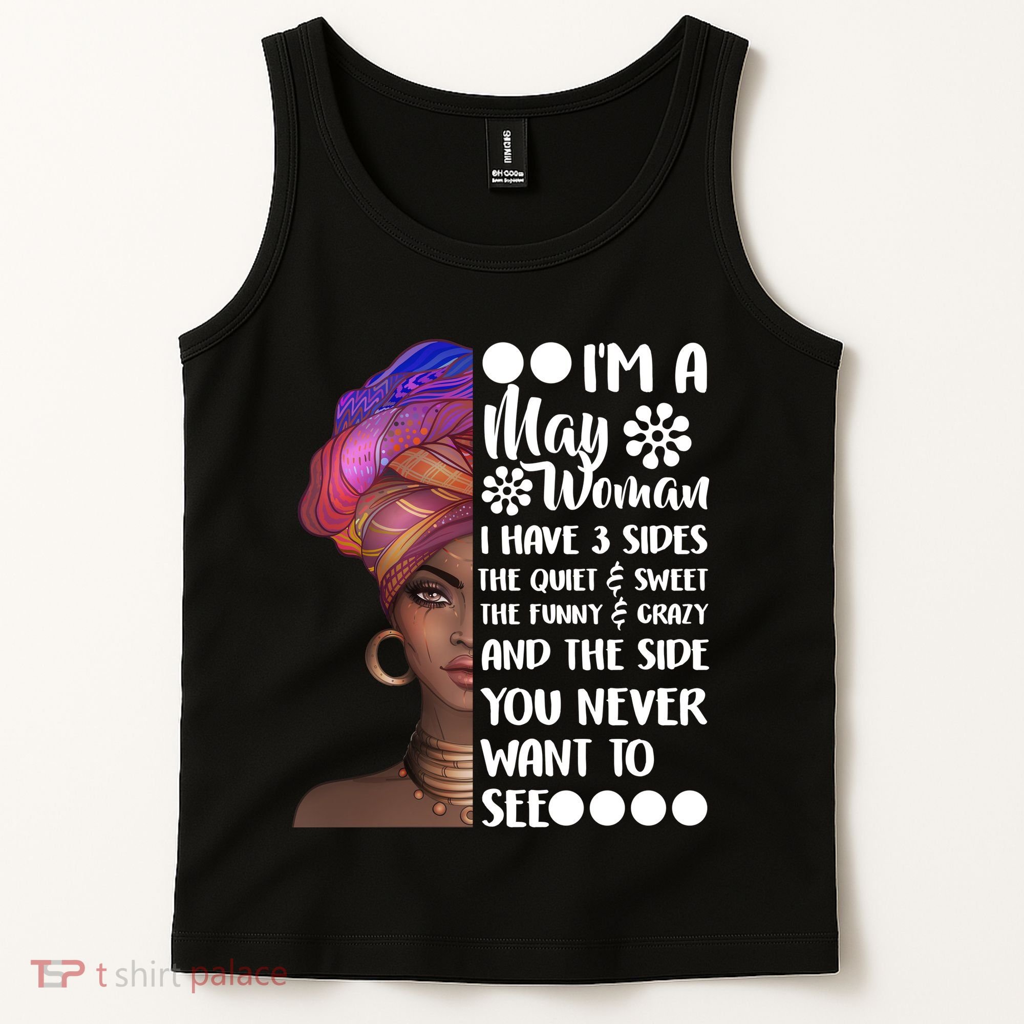 I'm A May Woman Cute Birthday Tank Top