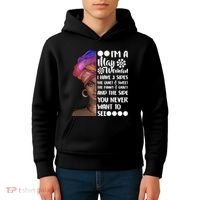 I'm A May Woman Cute Birthday Kids Hoodie thumb 4