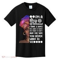 I'm A May Woman Cute Birthday Kids T-Shirt thumb 0