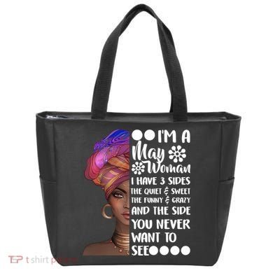 I'm A May Woman Cute Birthday Tote Bag