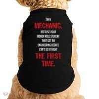 I'm A Mechanic Doggie Tank thumb 0