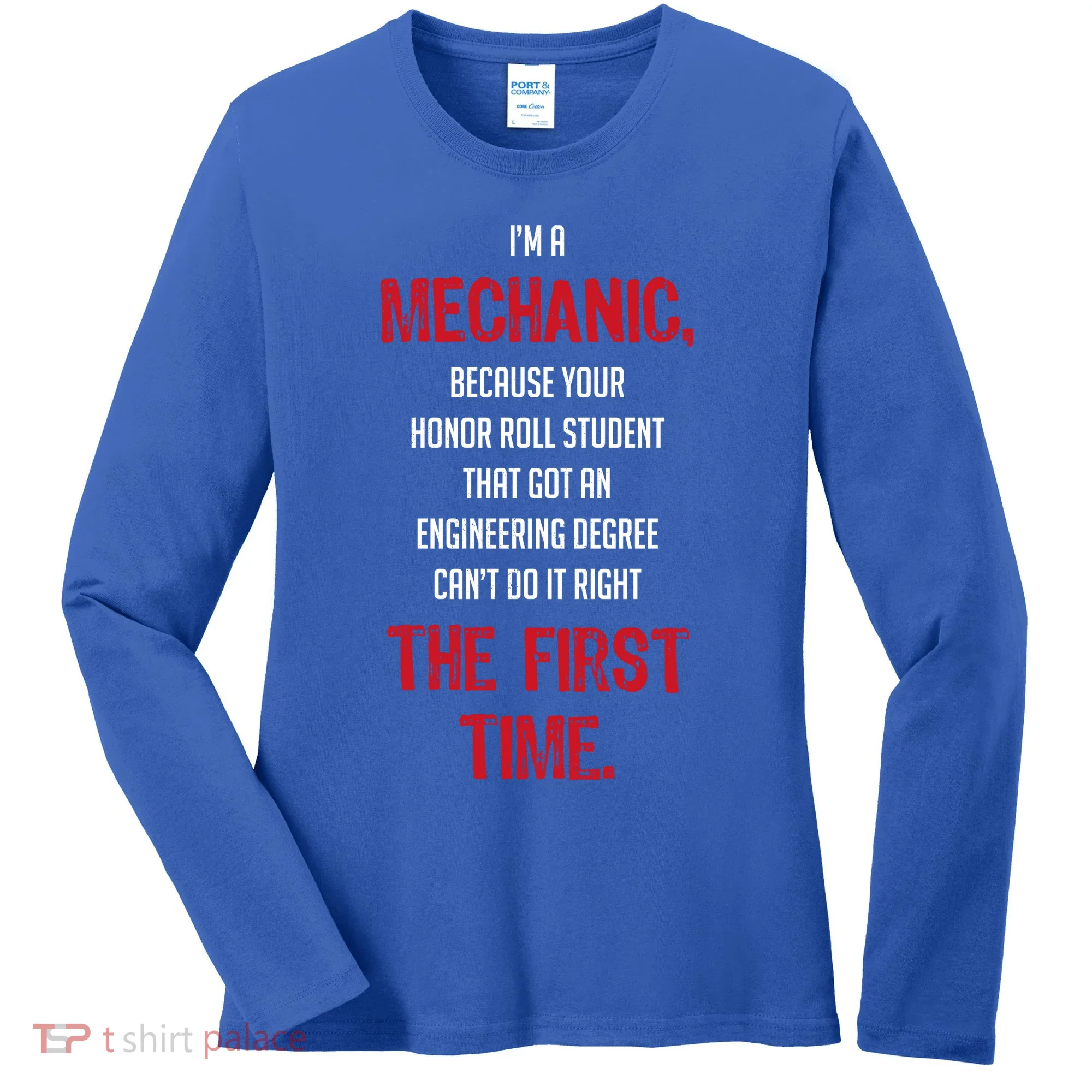 I'm A Mechanic Women's Long Sleeve Shirt
