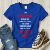 I'm A Mechanic Women's T-Shirt thumb 3