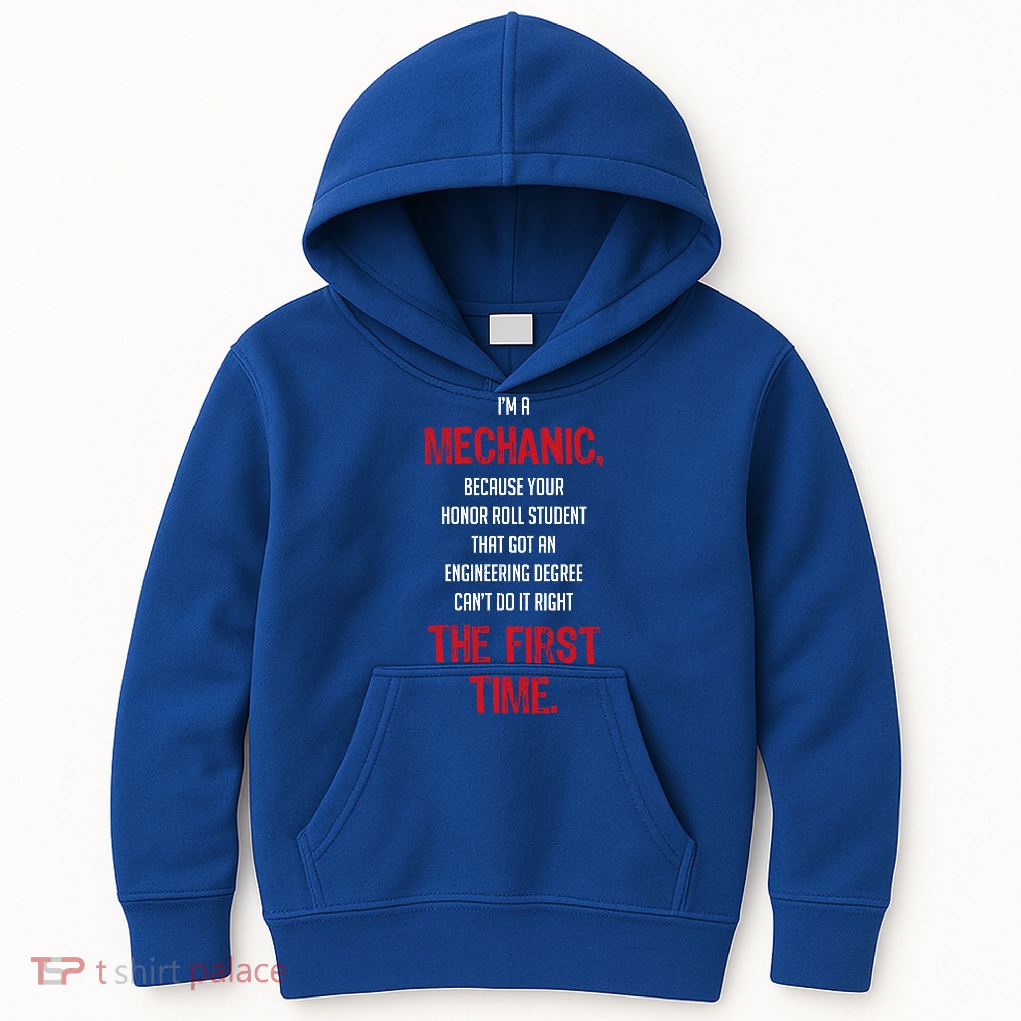 I'm A Mechanic Kids Hoodie