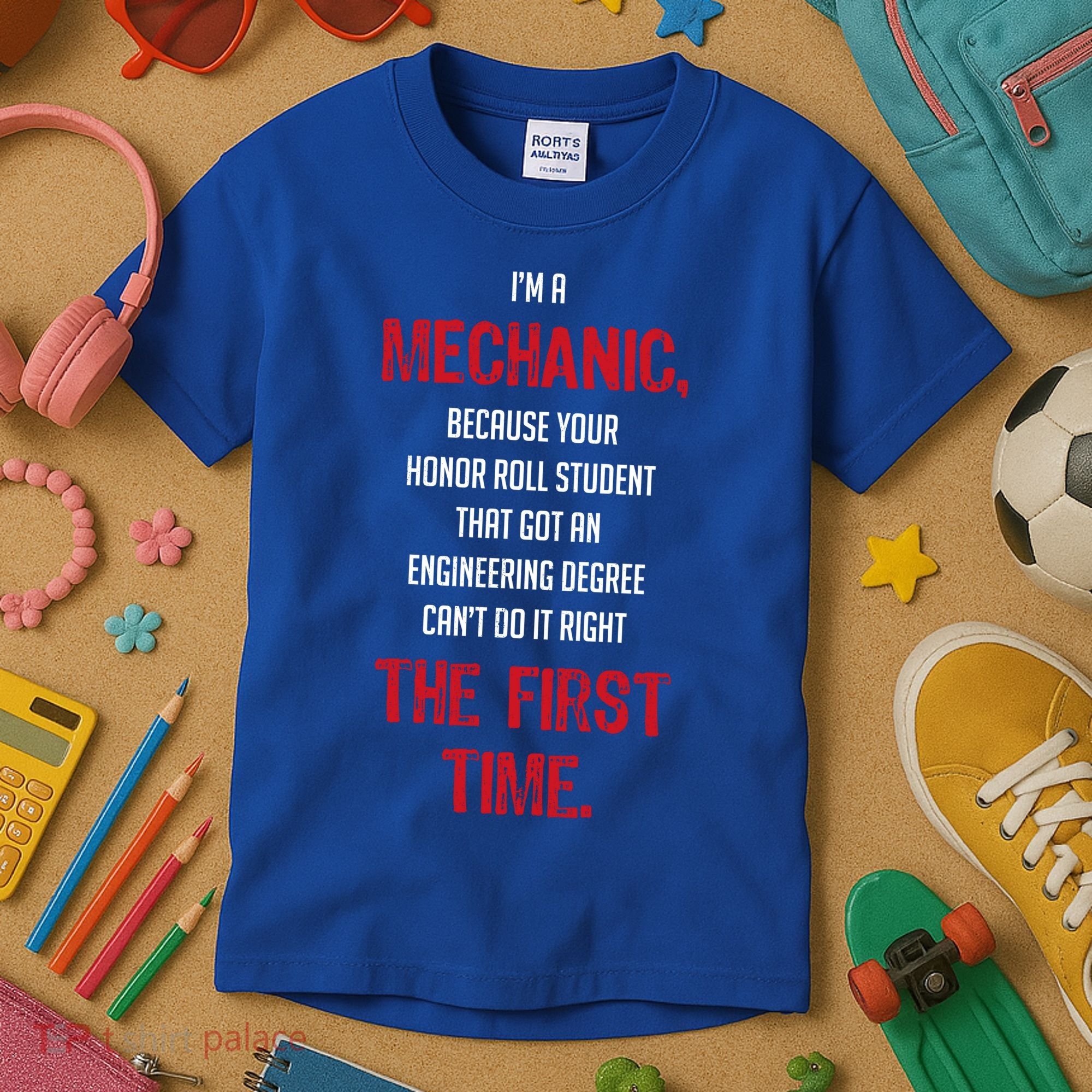 I'm A Mechanic Kids T-Shirt