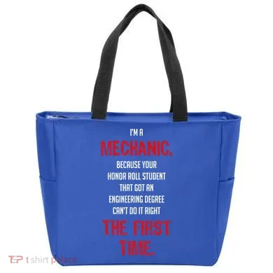 I'm A Mechanic Tote Bag