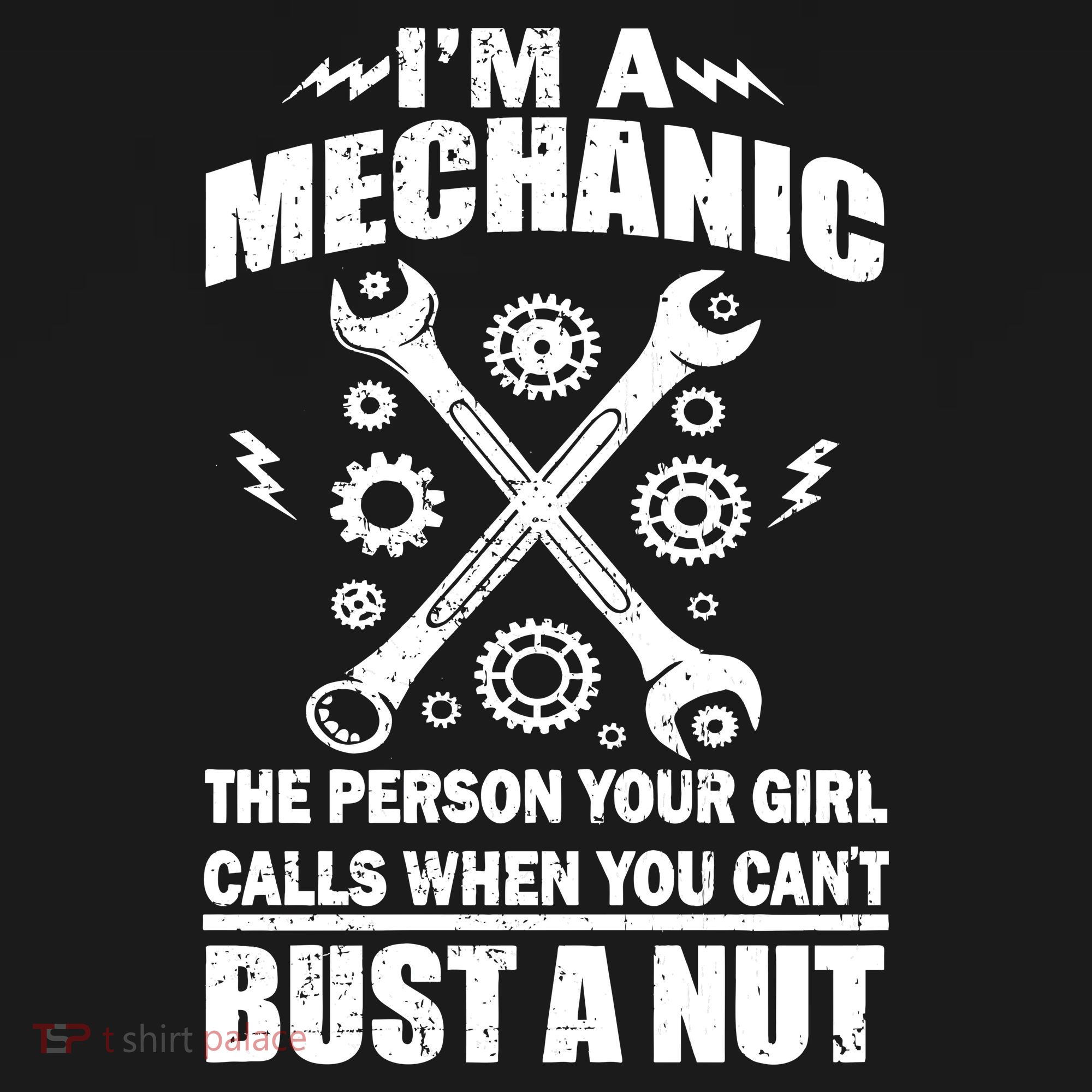 I'm A Mechanic Girl Calls When You Can't Bust A Nut Women's Hoodie