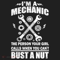 I'm A Mechanic Girl Calls When You Can't Bust A Nut Hat thumb 2