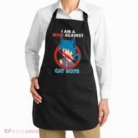 I'm A Mom Against Cat Boys Anime Cat Boys Apron thumb 2