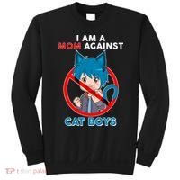 I'm A Mom Against Cat Boys Anime Cat Boys Sweatshirt thumb 0
