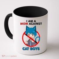 I'm A Mom Against Cat Boys Anime Cat Boys Coffee Mug thumb 0