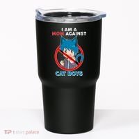 I'm A Mom Against Cat Boys Anime Cat Boys Tumbler thumb 0